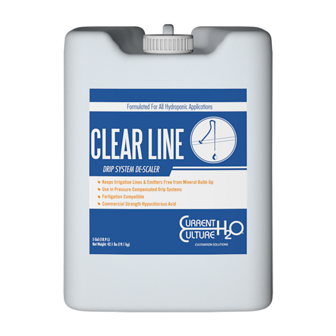 Clear Line - Drip System Descaler - Professional Strength Hypochlorous Acid