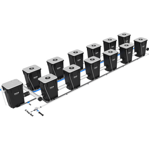 Under Current(R) Recirculating Deep Water Culture (RDWC) Hydroponic System, XL13 2-Row