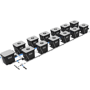 Under Current(R) Recirculating Deep Water Culture (RDWC) Hydroponic System, XL 2-Row