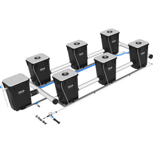 Load image into Gallery viewer, Under Current(R) Recirculating Deep Water Culture (RDWC) Hydroponic System, XXL13 2-Row