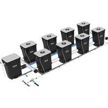 Load image into Gallery viewer, Under Current(R) Recirculating Deep Water Culture (RDWC) Hydroponic System, XL13 2-Row