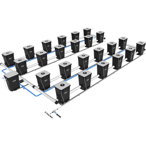 Under Current(R) Recirculating Deep Water Culture (RDWC) Hydroponic System, XXL13 4-Row