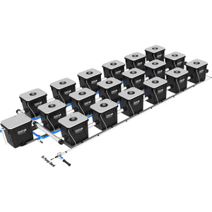 Under Current(R) Evolution Recirculating Deep Water Culture (RDWC) Hydroponic System, 3-Row