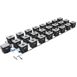 Under Current(R) Evolution Recirculating Deep Water Culture (RDWC) Hydroponic System, XL 3-Row