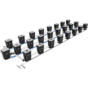 Under Current(R) Recirculating Deep Water Culture (RDWC) Hydroponic System, XXL13 3-Row